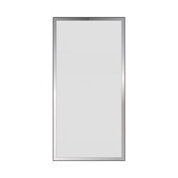 Facetslebet 120x80 spejl m/lige kanter - rektangulært
