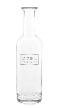 Optima vinkaraffel, klar,  75 cl - (H)29,2 cm
