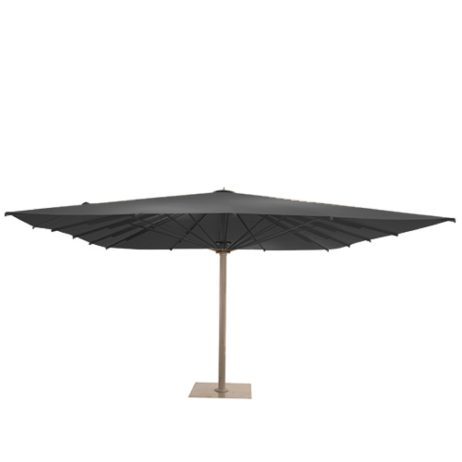 Caprice Sort parasol, 700x700 cm