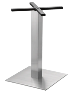 Rustfri børstet stål Understel Rivas