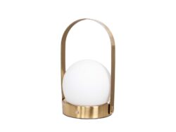 Dione LED bordlampe - Messing