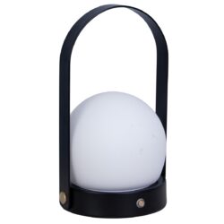 Dione LED bordlampe - Sort