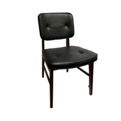 Shanna stol med sort PU