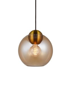 BUBBLES Pendel - Amber, Ø24