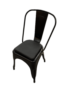 Sort Runding magnet sæde til New York stole