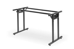 T-understel / klapstel i sort med ramme