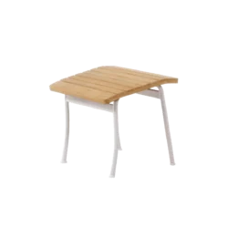 Marguerit Skammel t/loungestol - HVID