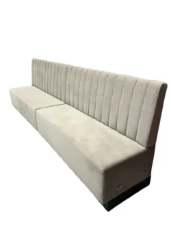 DEMO Sana modulbænk i beige velourstof