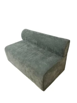 DEMO Snake 120cm modulbænk i grønt stof