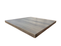 Oak look bordplade udendørs i 70x70