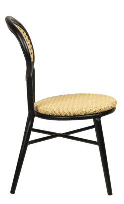 Alec Chair - Black/Beige