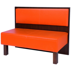 Modul bænk med polstret ryglæn - Model III-5