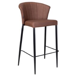 Thor barstol - Cognac PU