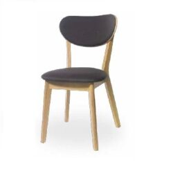 Tina Stol med Polstret Sæde og Ryg