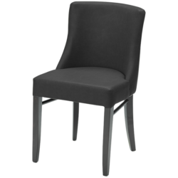 Charlotte stol i sort