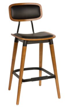 Studo barstol - Sort