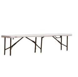 Foldebænk 183 cm - Off white