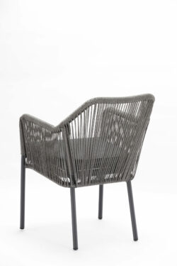 Baleric Chair - Charcoal/Grey