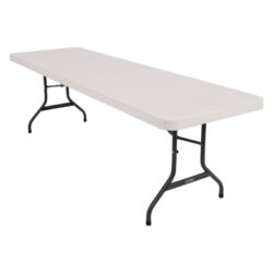 Lifetime klapbord 245 X 76 Cm knækket hvid