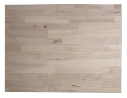 Hevea Bordplade i Hvid Olie 69x60 cm