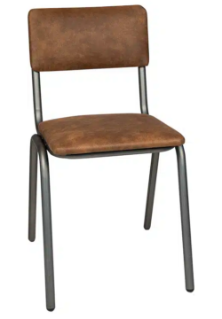 Skool Læder Cafestol