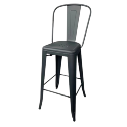 New York Bar Stol i Grå