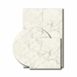 Udendørs Bordplade Hvid Marmorlook