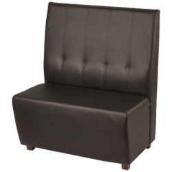 Fin bænk med ryglæn - Model 6