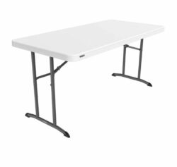 Klapbord - 153 x 76 cm - Hvid