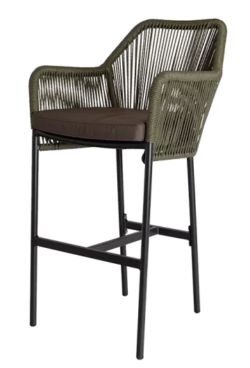 Minerva Barstol i grøn til ude og inde