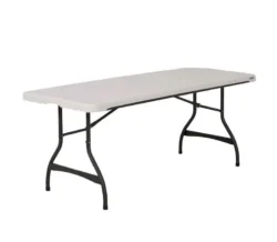 Klapbord 183 x 76 cm, stabelspor offwhite