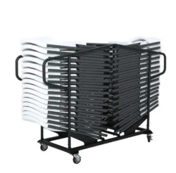 Vogn til klapstole t/ 32-40-48 stk