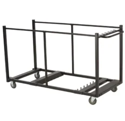 Vogn til klapborde - 8 stk Ø183 cm el. 12-14 stk langt bord