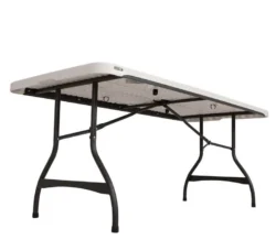 Klapbord 183 x 76 cm, stabelspor offwhite