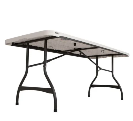 Klapbord 183 x 76 cm, stabelspor offwhite