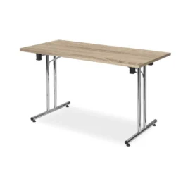 Klapbord m. Melaminbordplade 138x80 (Sonoma Oak)