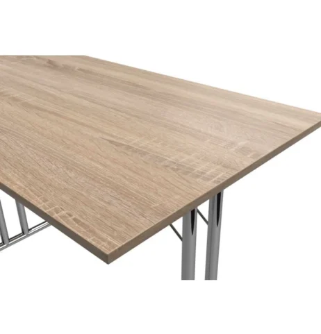 Klapbord m. Melaminbordplade 138x80 (Sonoma Oak)