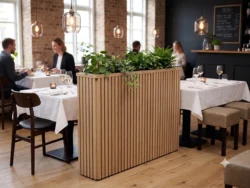 Blomsterkasse eller Skillevæg med opbevaring - Danskproduceret