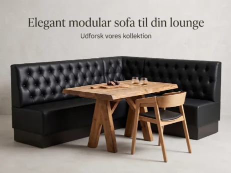 Pic Lux Chester Sofa med 3 rækker knapper i ryggen