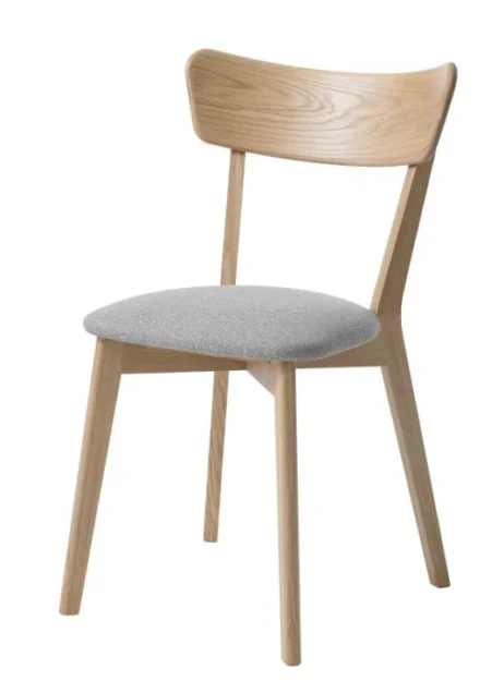 Uppsala Spisestol, m. stof sæde.