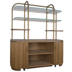 Salerno Wall-cabinet med messingstel