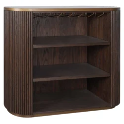 Marezza Buffet-cabinet - Oak Veneer Dark Brown
