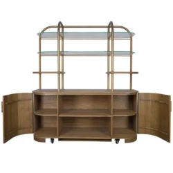Salerno Wall-cabinet med messingstel