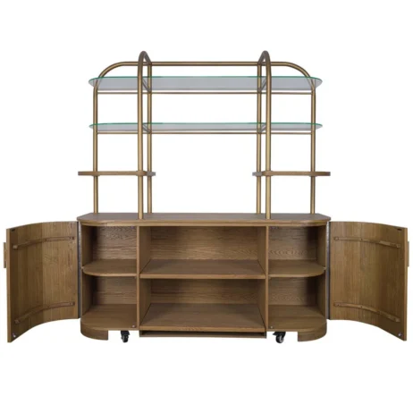 Salerno Wall-cabinet med messingstel