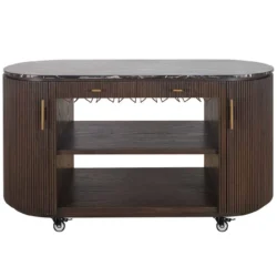 Moretti Buffet-cabinet - Oak Veneer Dark Brown