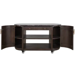 Moretti Buffet-cabinet - Oak Veneer Dark Brown
