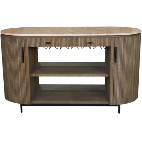 Moretti Buffet-cabinet - Oak Veneer Natural