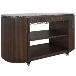Moretti Buffet-cabinet - Oak Veneer Dark Brown