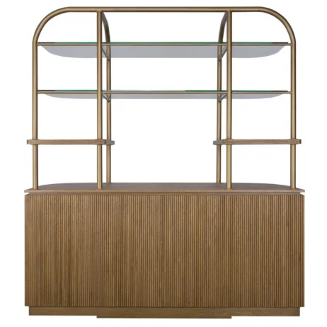Salerno Wall-cabinet med messingstel