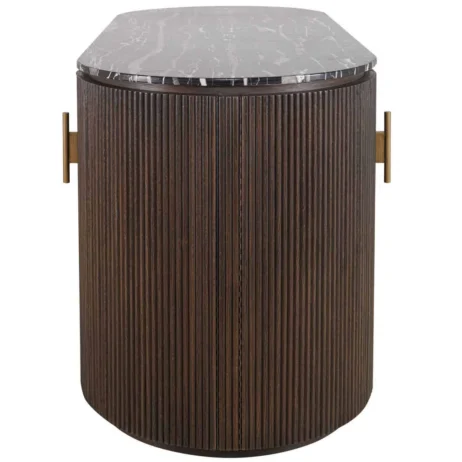 Moretti Buffet-cabinet - Oak Veneer Dark Brown